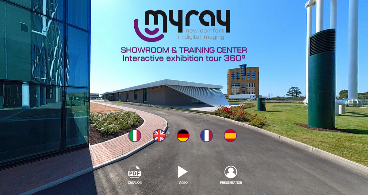 INTERAKTYVI MyRay  diagnostinės įrangos PREKYBOS SALĖ