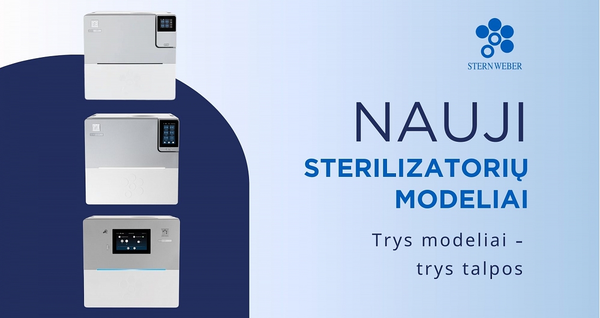 NAUJI Stern Weber stelizatorių modeliai - SW, SW PLUS ir SW PLATINUM