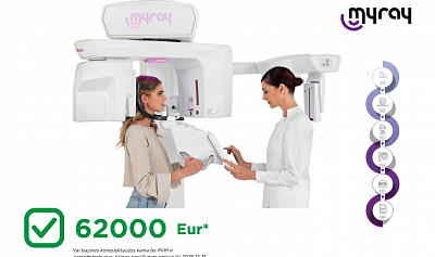 Hyperion X9 Pro FullView dantų rentgenas su integruota veido skenavimo funkcija