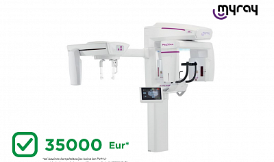 ProXima X6 dantų rentgenas - tiksliai ir nuosekliai diagnostikai