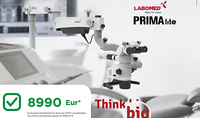 Labomed PRIMA Lite mikroskopos - idealus pasirinkimas kiekvienai klinikai